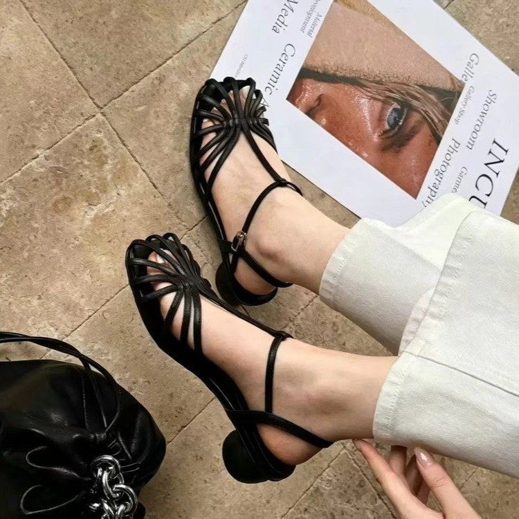 Vintage Fashion For Women - French-style Vintage Woven Toe Sandals 2026