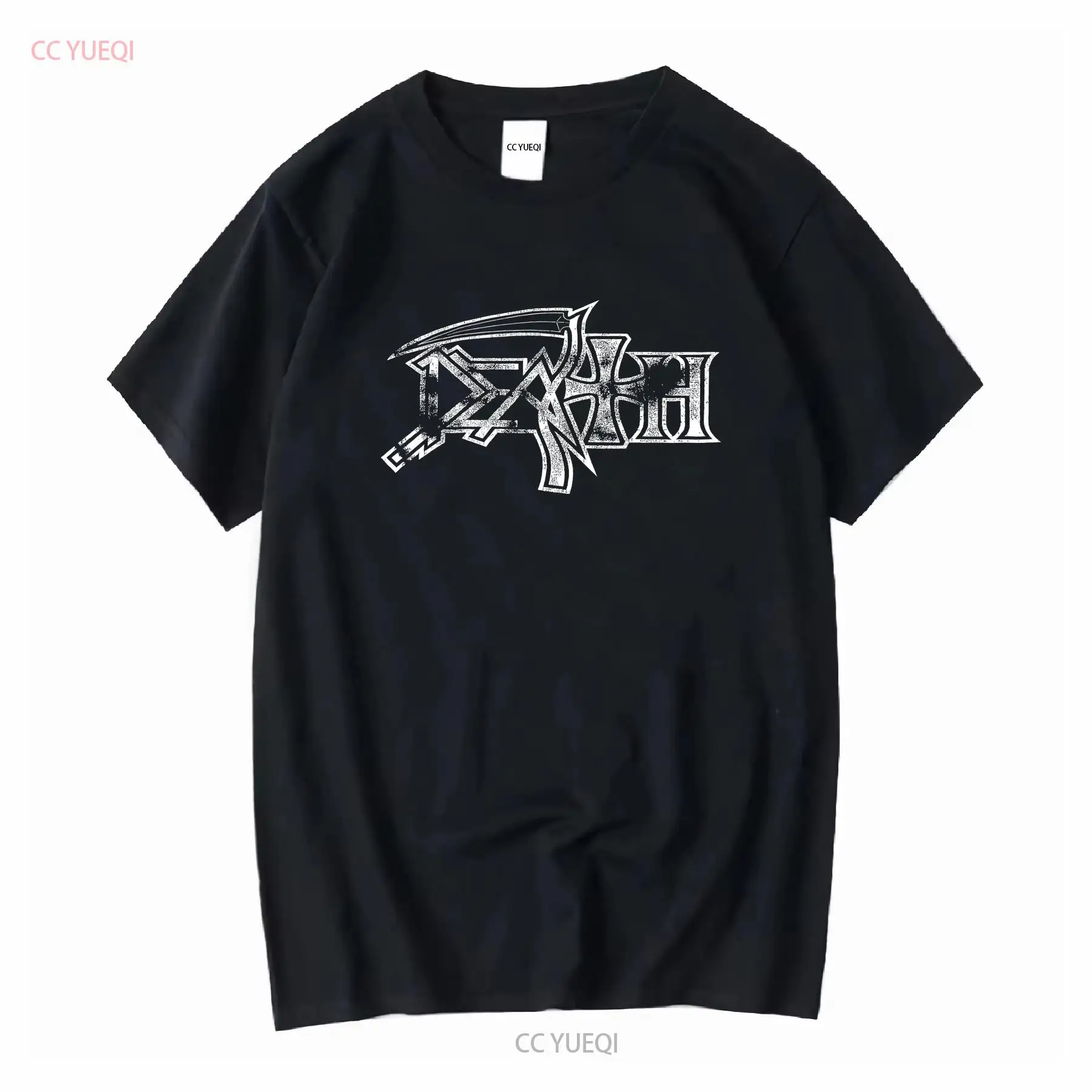 Band Tee Faded 90S - Vintage Death Leprosy Metal Band Faded