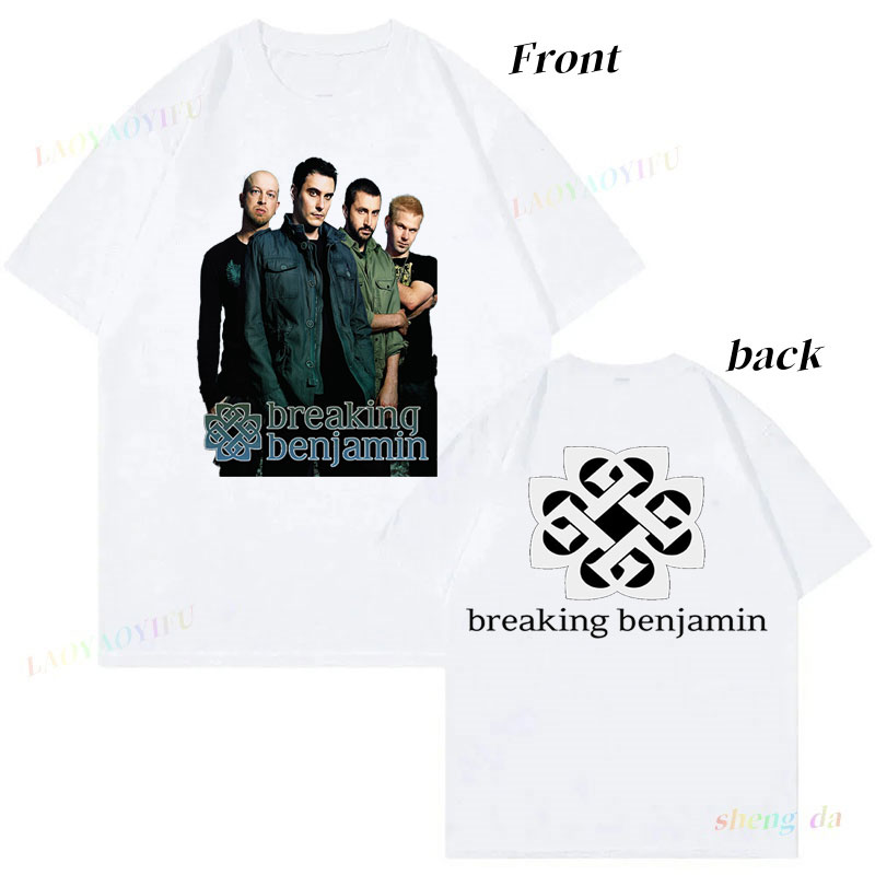 Camiseta Breaking Benjamin Ame - Vintage Fashion Websites avaliação e preço