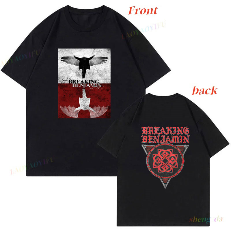 Camiseta Breaking Benjamin Ame - Vintage Fashion Websites avaliação e preço