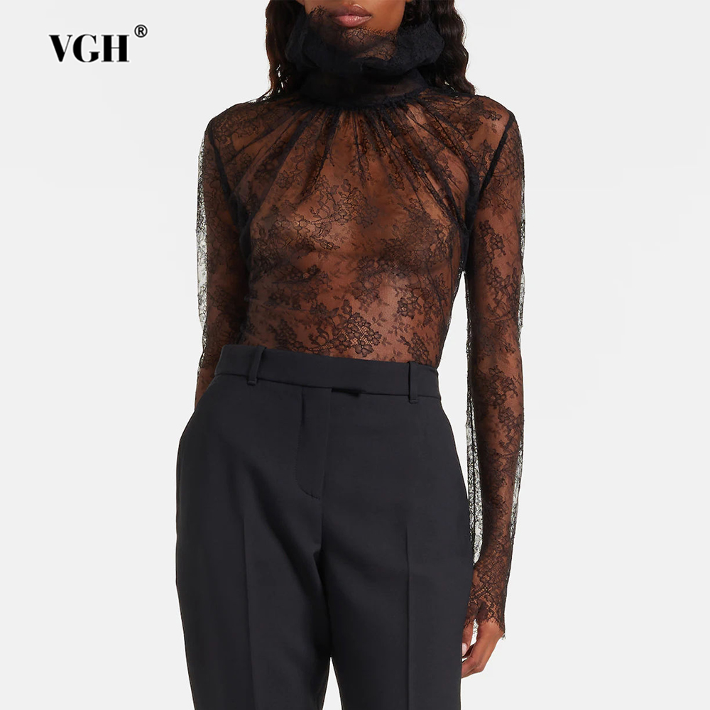 VGH Sexy Vintage Solid Lace Sl - Vintage Fashion Style Female avaliação e preço