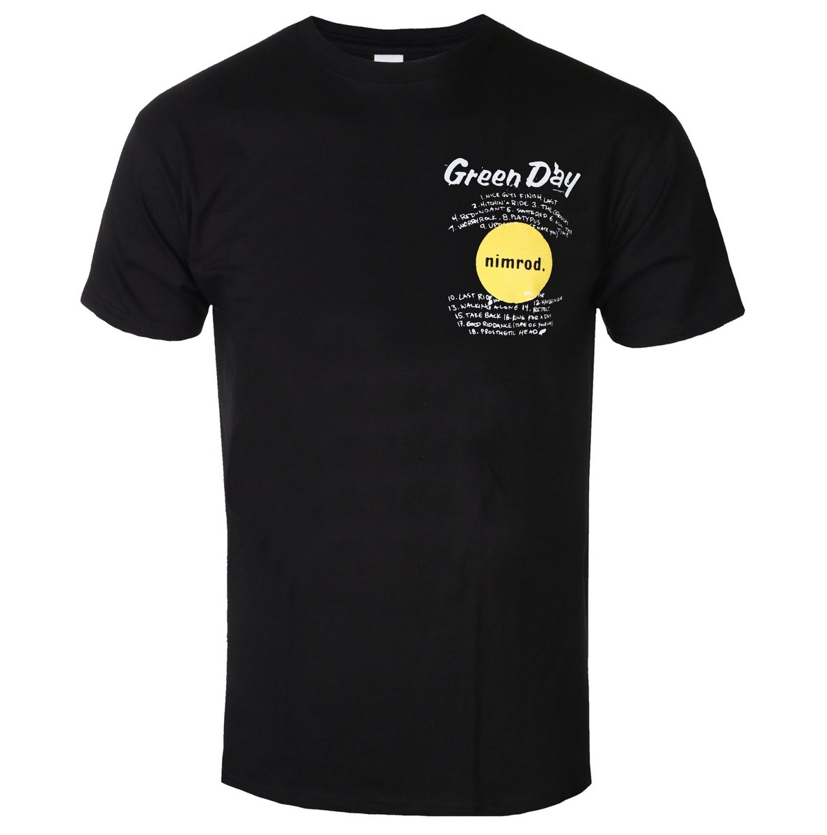 Green Day Distressed Faded Ban - Band Tee Faded 90S avaliação e preço