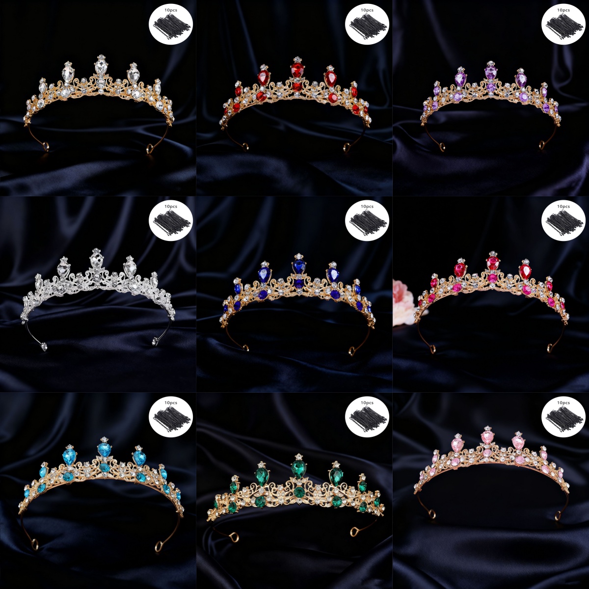 Bridal Tiara Vintage Scroll Rh - Vintage Fashion For Women avaliação e preço