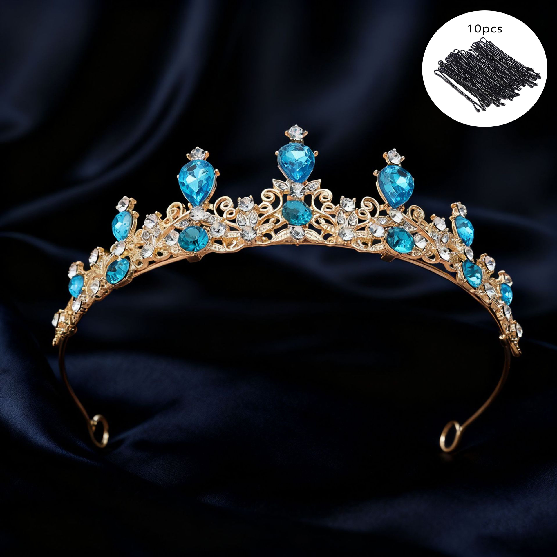 Bridal Tiara Vintage Scroll Rh - Vintage Fashion For Women avaliação e preço