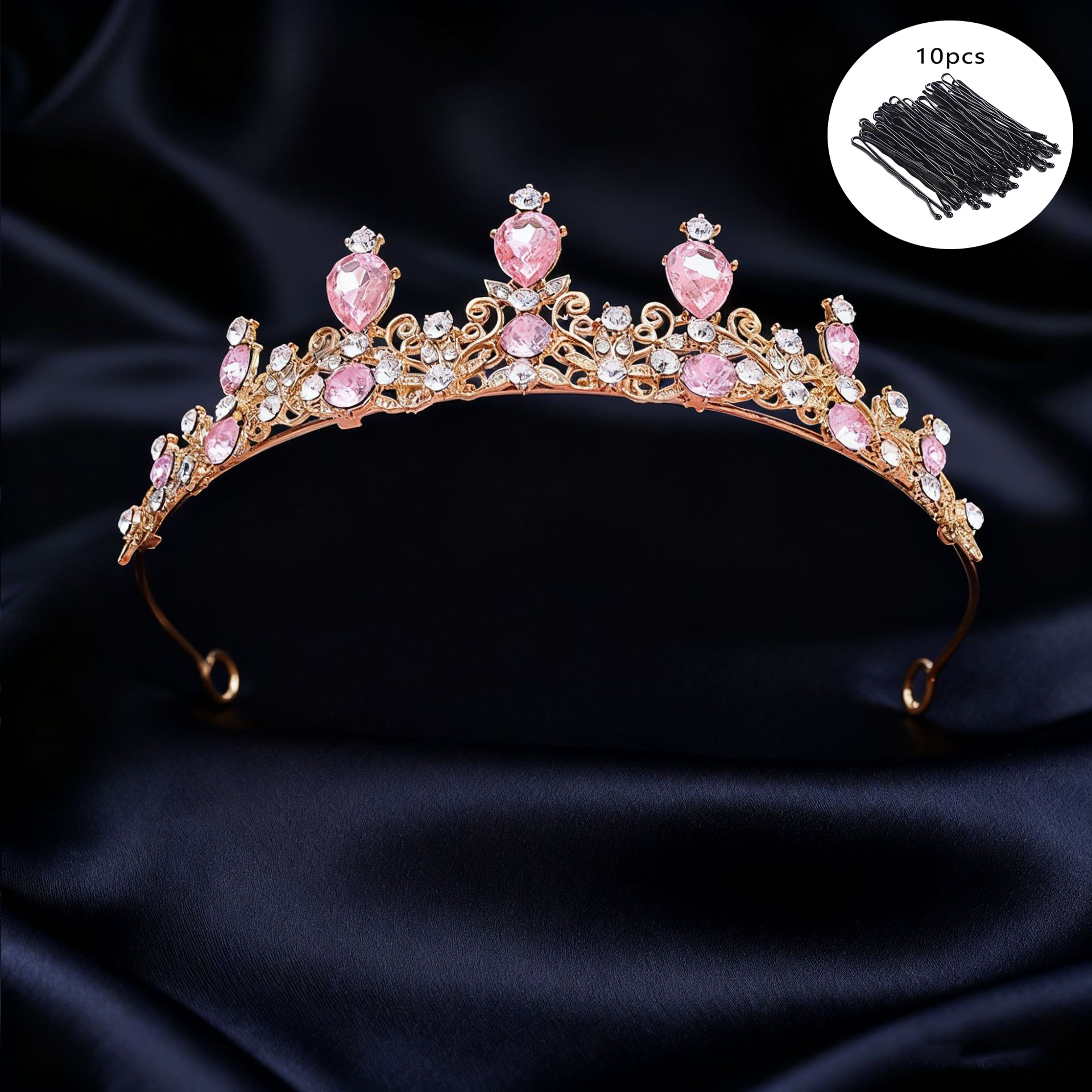 Bridal Tiara Vintage Scroll Rh - Vintage Fashion For Women avaliação e preço