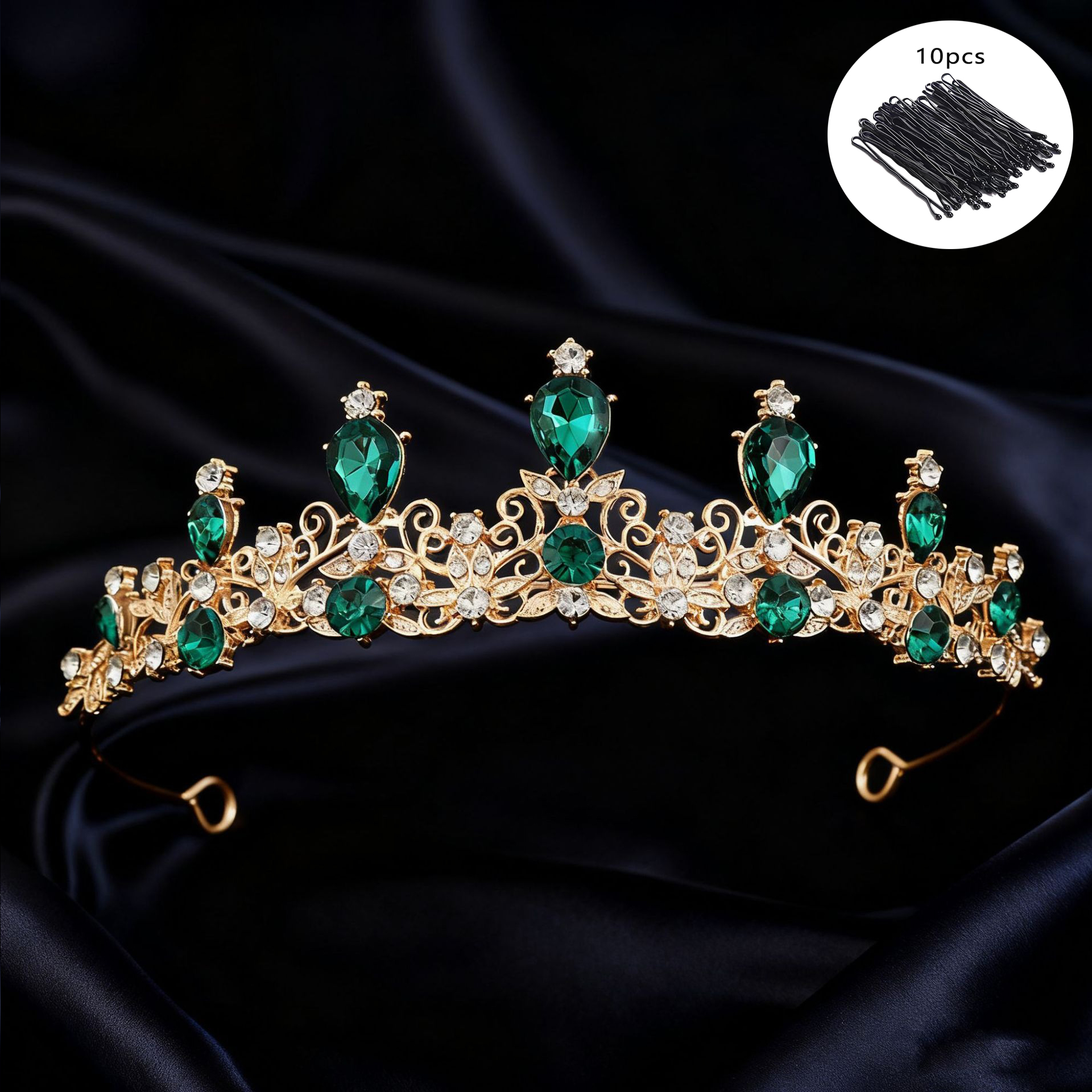 Bridal Tiara Vintage Scroll Rh - Vintage Fashion For Women avaliação e preço