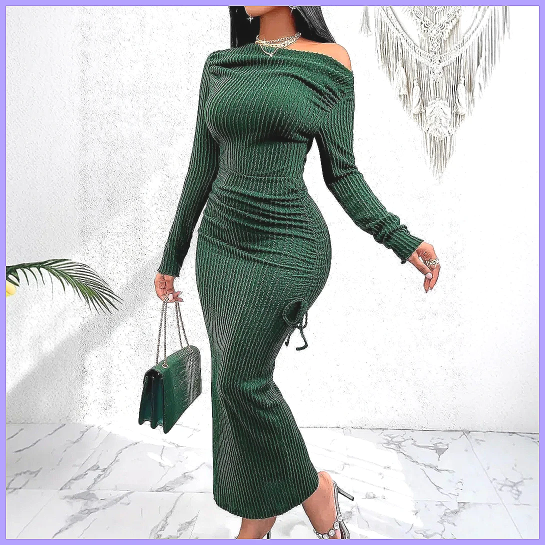 Women's Vintage Knit Dress 202 - Vintage Y2K avaliação e preço