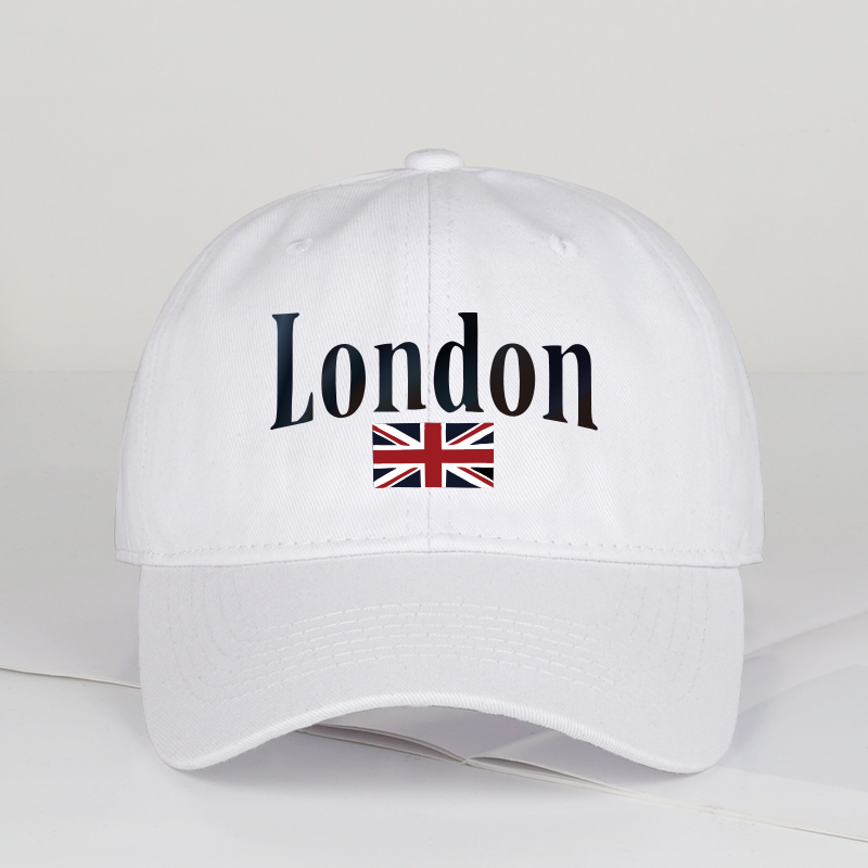 London Union Jack Print Baseba - Vintage Fashion London avaliação e preço