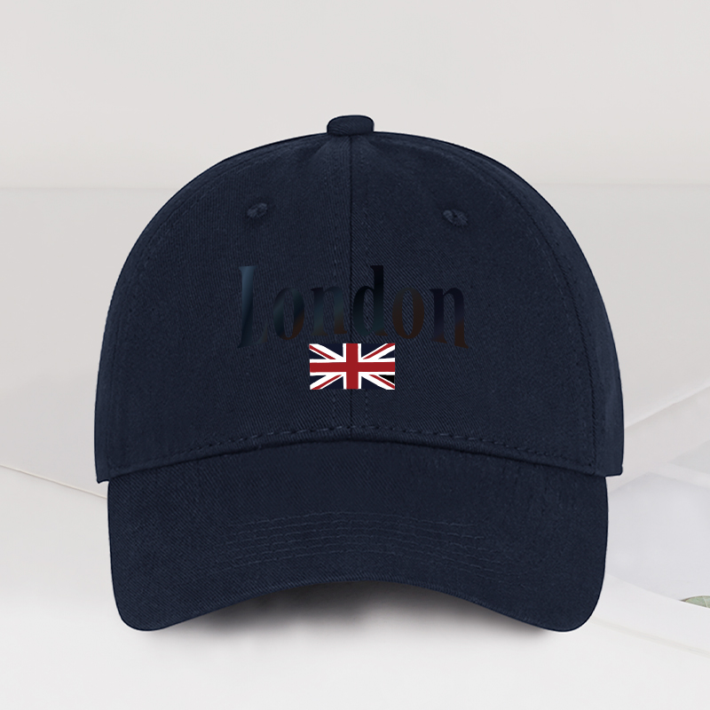London Union Jack Print Baseba - Vintage Fashion London avaliação e preço