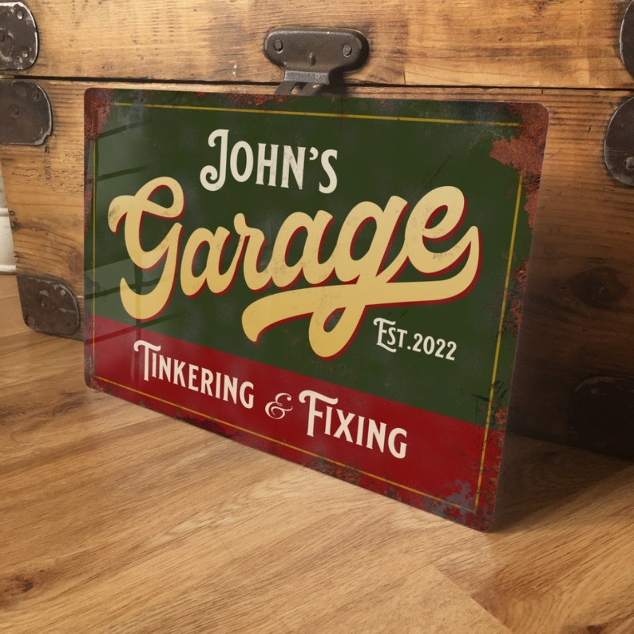 Custom Personalised Garage Met - Vintage Fashion Plates avaliação e preço