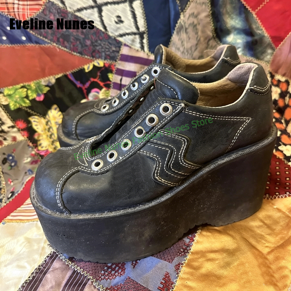 Y2K Platform Wedge Fashion Pum - Vintage Y2K avaliação e preço