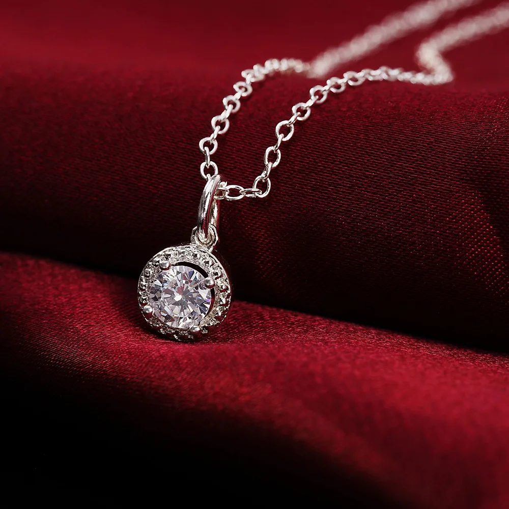 925 Sterling silver Necklace F - Vintage Fashion Center avaliação e preço