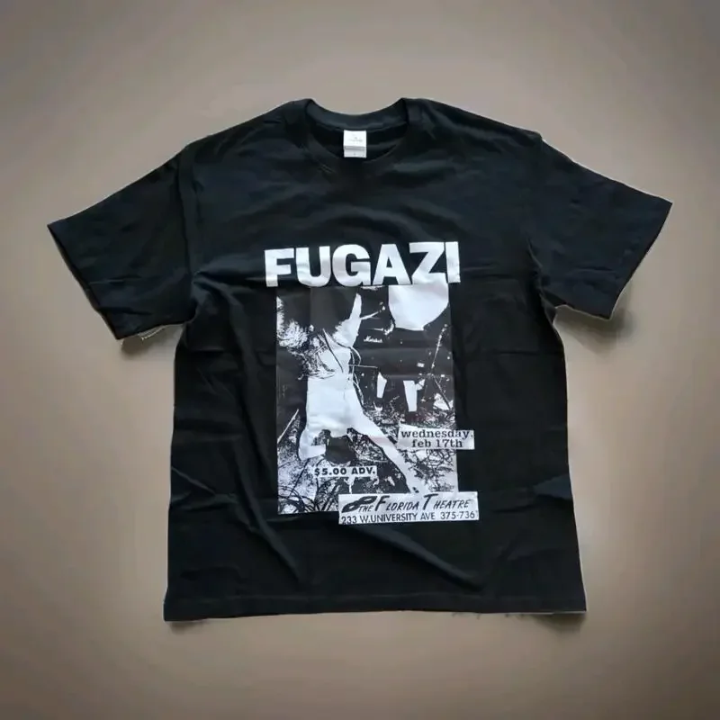Fugazi Vintage Reprint 90’s Pu - Band Tee Faded 90S avaliação e preço