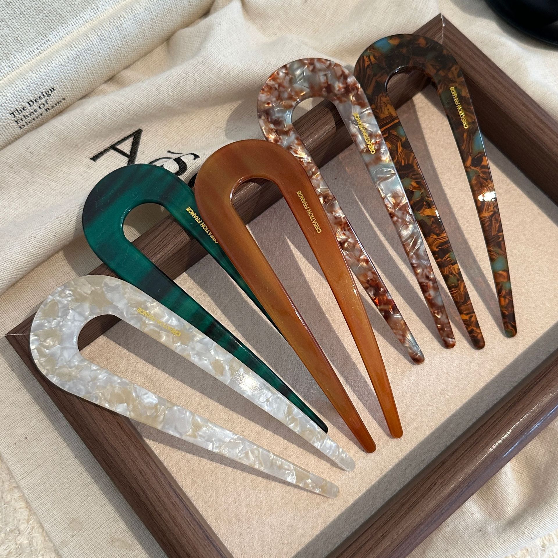 U-shaped Female Hairpin Fashio - Vintage Fashion Style Female avaliação e preço