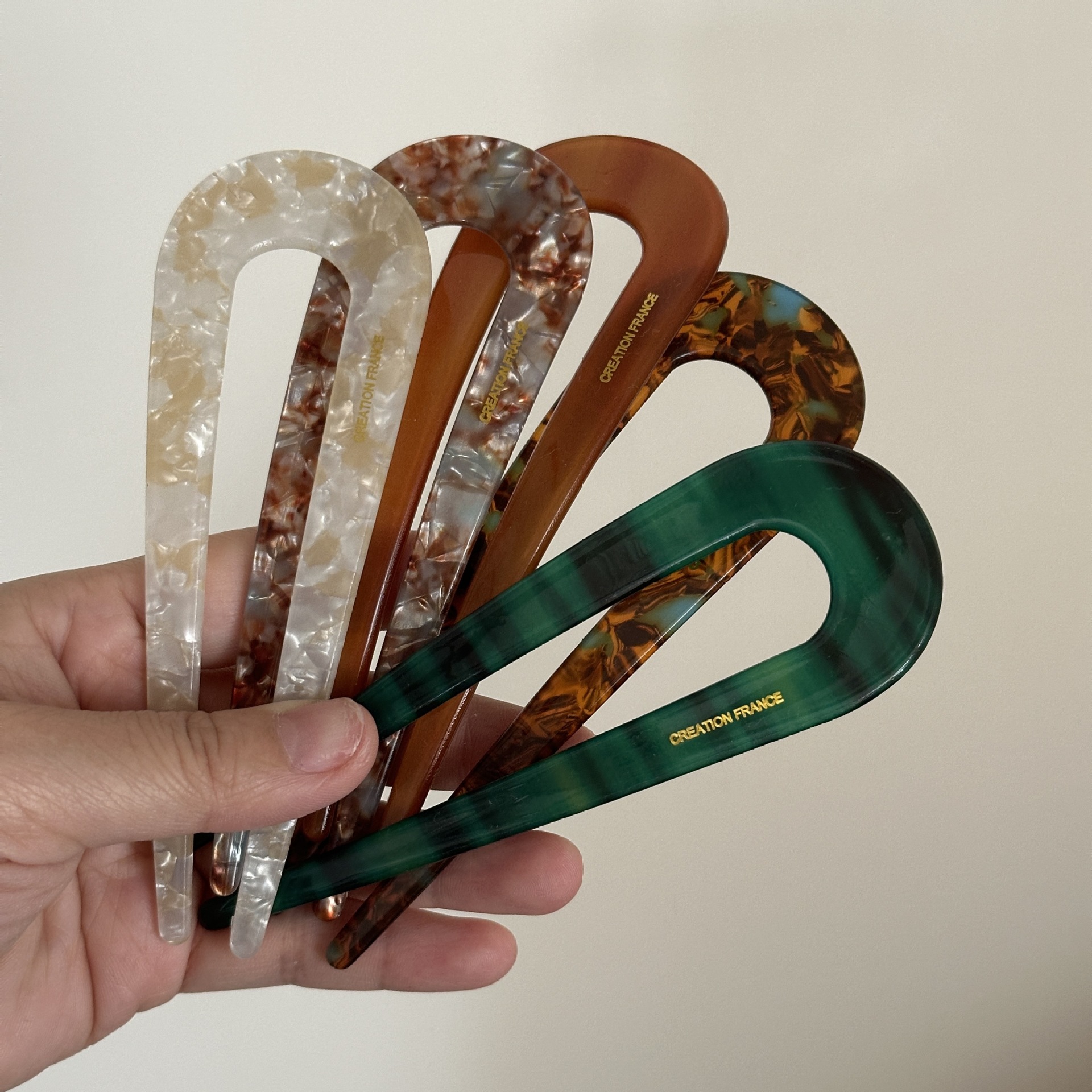 U-shaped Female Hairpin Fashio - Vintage Fashion Style Female avaliação e preço