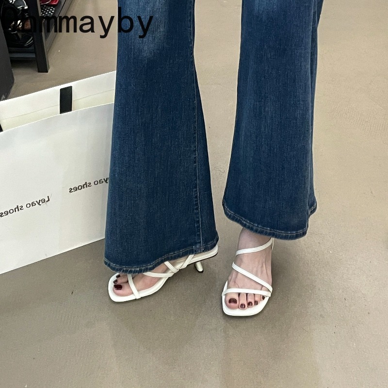 Vintage Summer Open Toe High H - Vintage Fashion For Women avaliação e preço